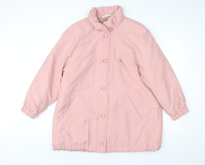 Marks and Spencer Women’s Pink Size 14 Puffer Coat Jacket