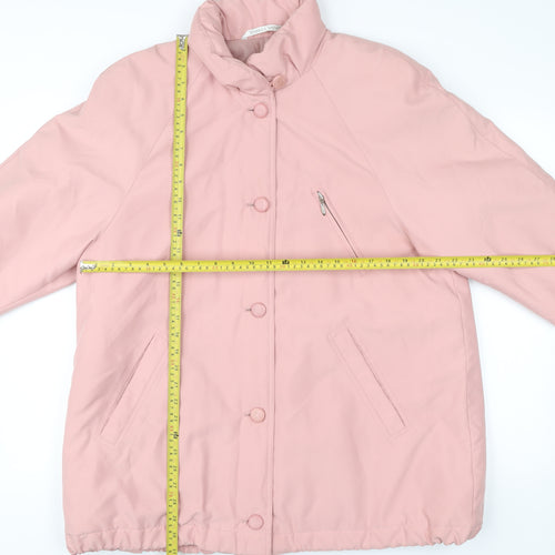 Marks and Spencer Women’s Pink Size 14 Puffer Coat Jacket