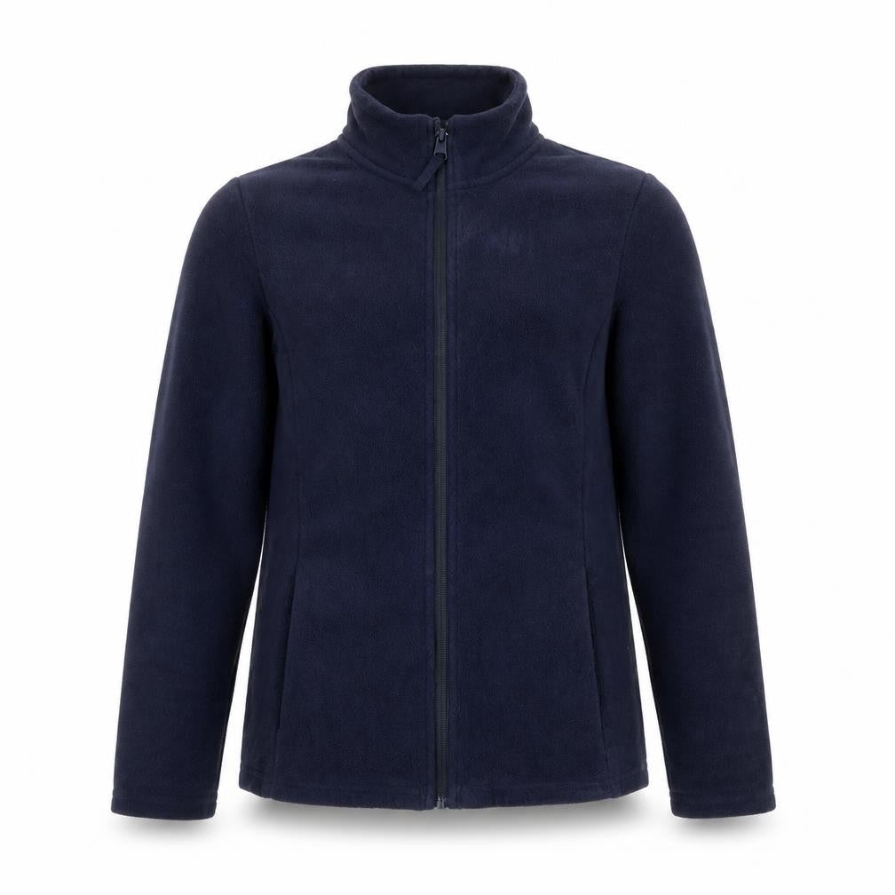 Front view of Dunnes Men's Blue Small Fleece Full Zip Jacket