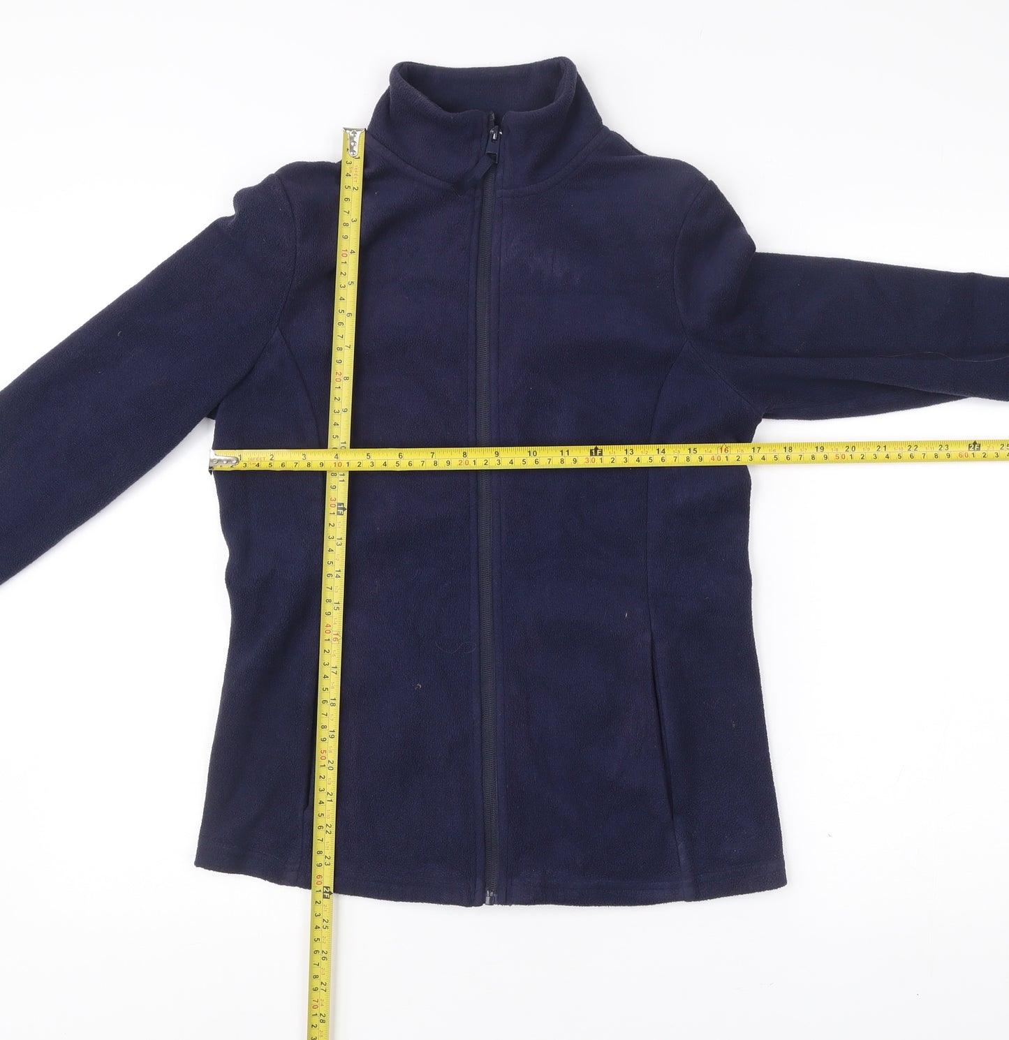 Dunnes Stores Men's Blue Small Fleece Full Zip Jacket