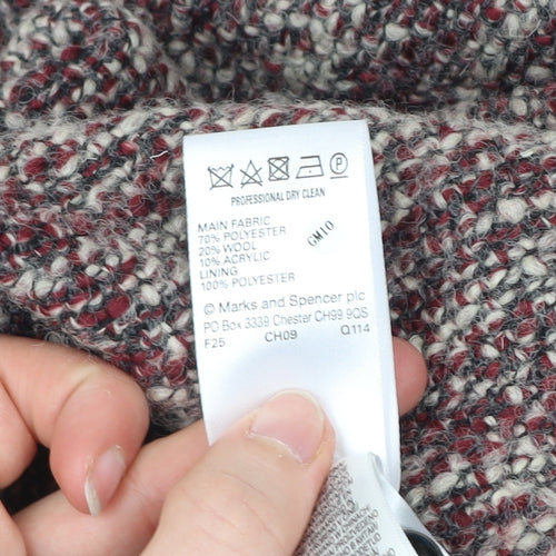 Marks and Spencer Women’s Multicoloured Classic Coat UK 8