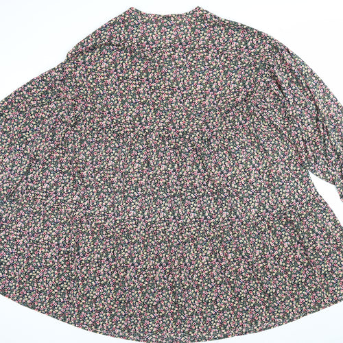 Vero Moda Womens Multicoloured Floral Smock Dress Size 14