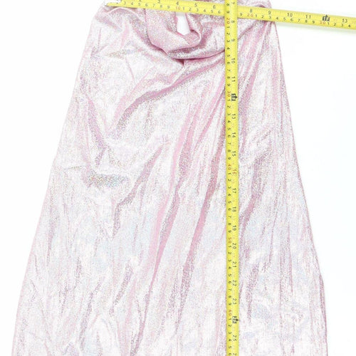 Threadbare Women’s Pink Glitter Slip Mini Dress Size 8 Clubwear