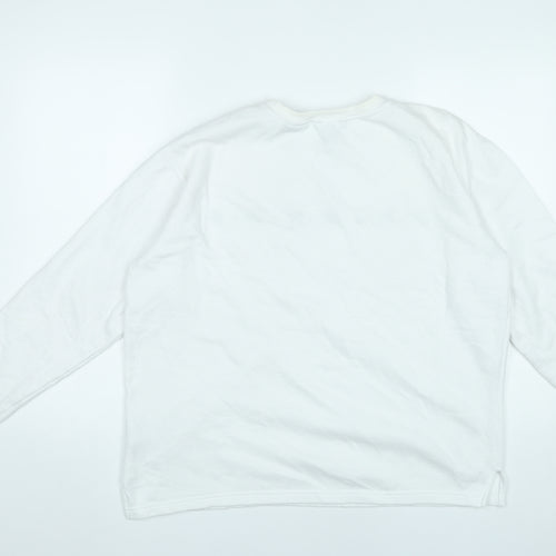 New Look Girls White Friends TV Series Sweatshirt Age 14-15 Pullover