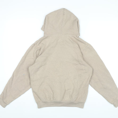 PrettyLittleThing Women’s Beige Pullover Hoodie XS Regular Fit