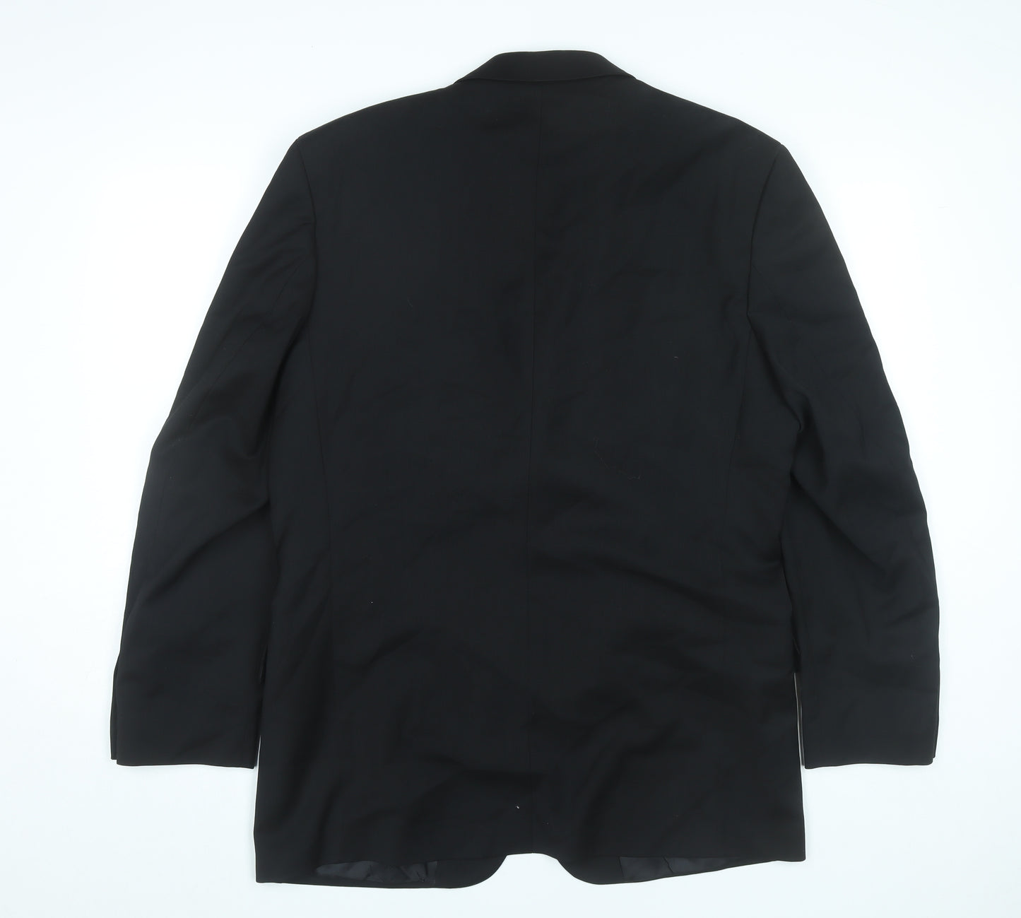 Pierre Cardin Men’s Black Wool Blazer Jacket 40 Chest Classic Fit