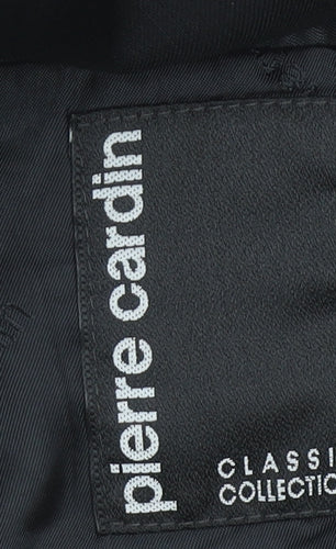 Pierre Cardin Men’s Black Wool Blazer Jacket 40 Chest Classic Fit