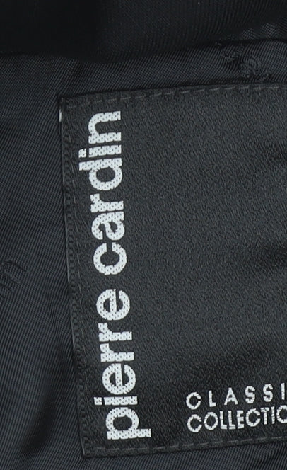 Pierre Cardin Men’s Black Wool Blazer Jacket 40 Chest Classic Fit