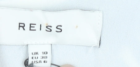 Reiss Women’s Multicoloured Tropical A-Line Dress UK 10