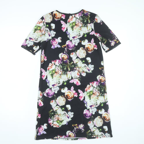 River Island Women’s Multicoloured Floral Shift Dress Size 6