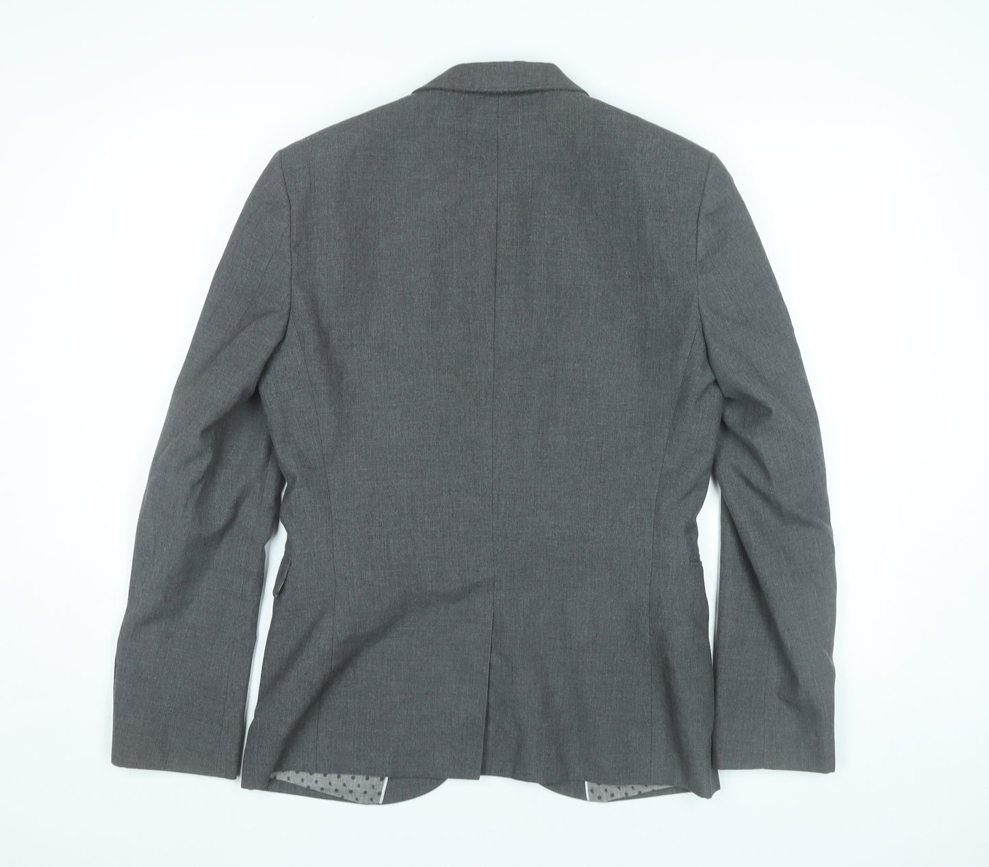 Next Men’s Grey Blazer Jacket 38 Chest Regular Fit Formal