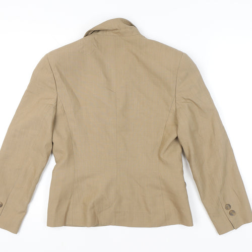 Planet Women’s Beige Size 10 Single-Breasted Suit Jacket