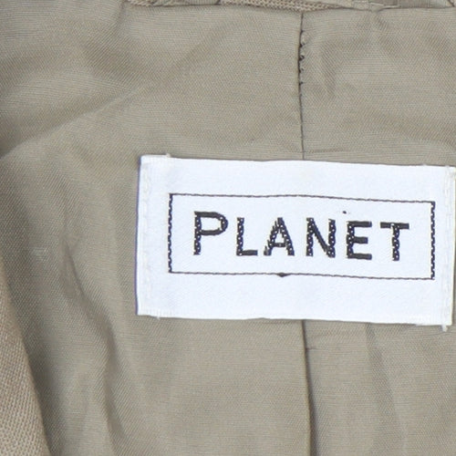 Planet Women’s Beige Size 10 Single-Breasted Suit Jacket