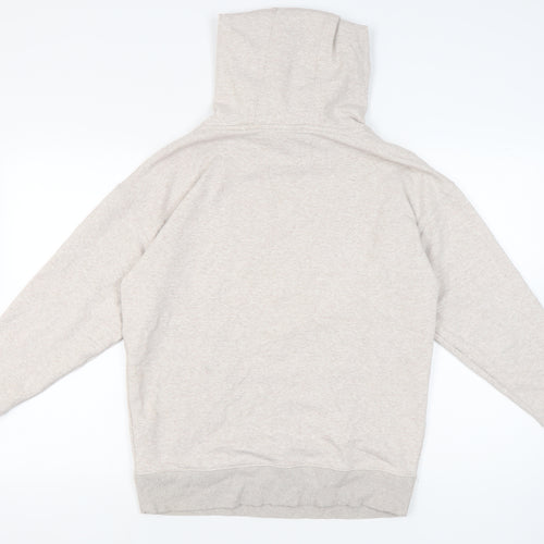 Ivy Park Women’s Beige Pullover Hoodie Size S Logo Print