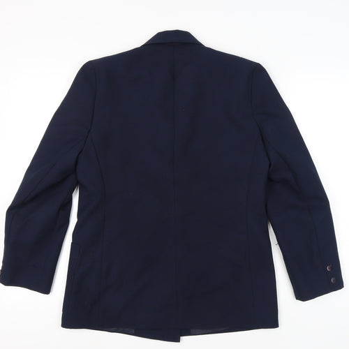 Debenhams Women’s Blue Size 12 Double-Breasted Suit Jacket