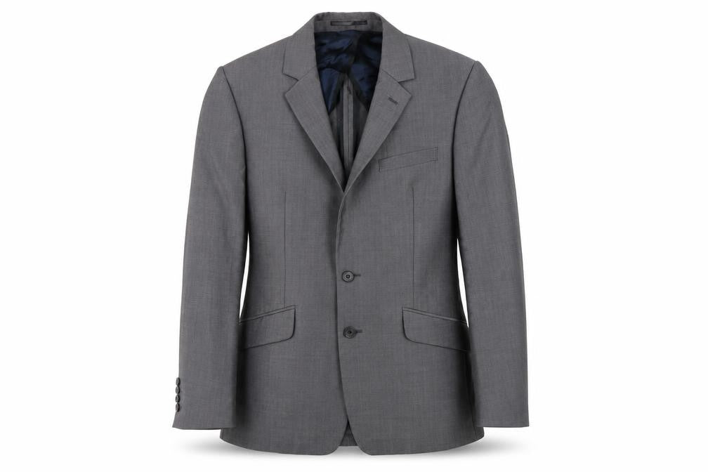 Reiss Men's Grey Slim Fit 38 Chest 32 Waist Two Button Blazer
