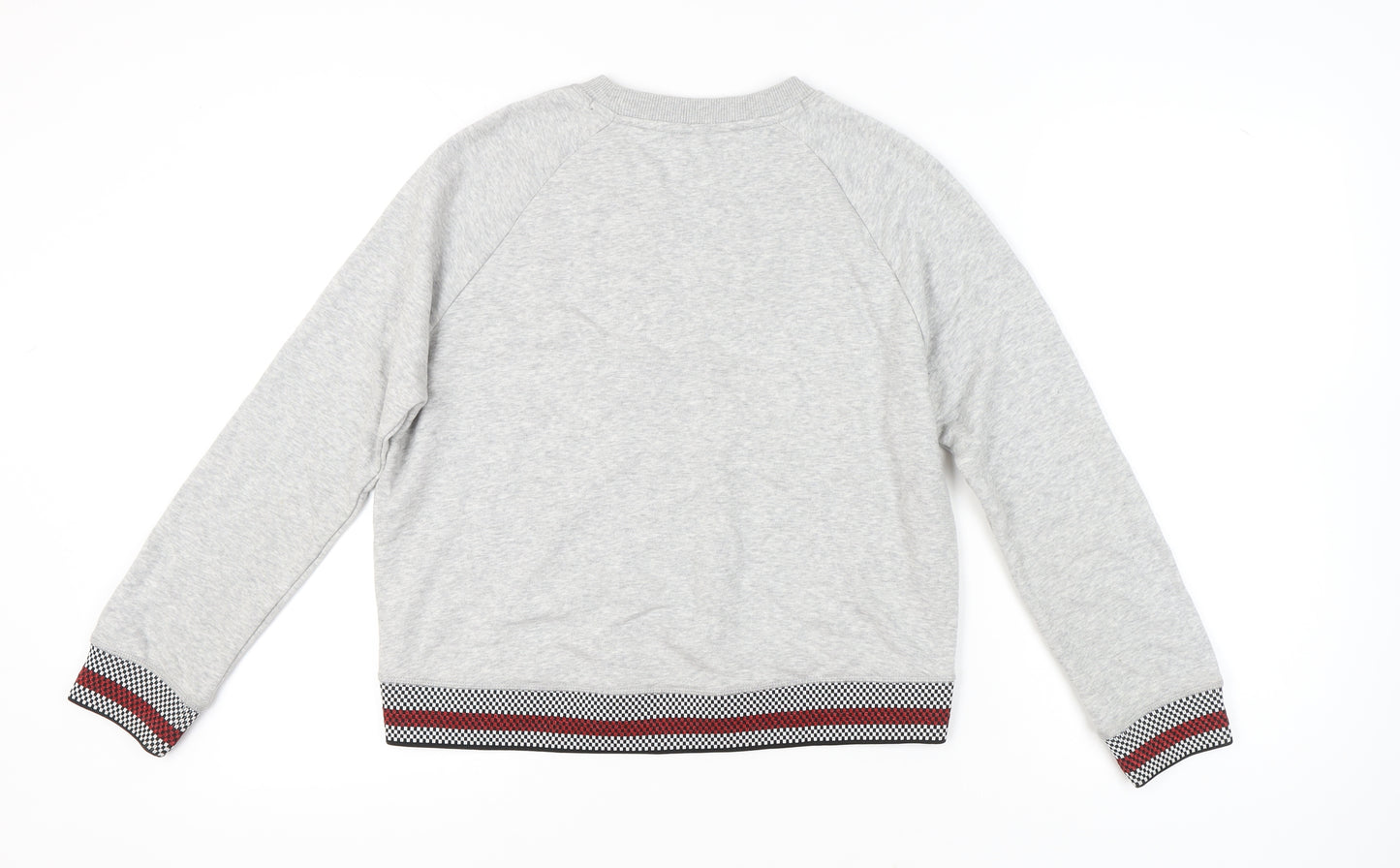 Tommy Hilfiger Women’s Grey Pullover Sweatshirt S Raglan Sleeve