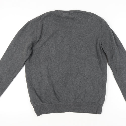 French Connection Mens Grey XS Crew Neck Pullover Sweatshirt