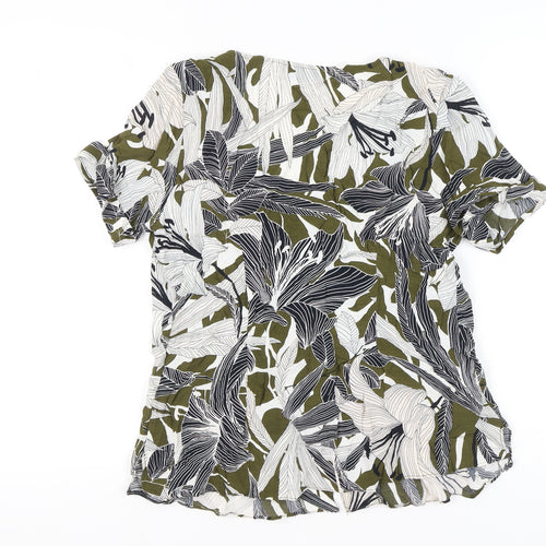Wallis Women’s Multicoloured Floral Viscose Blouse UK 12