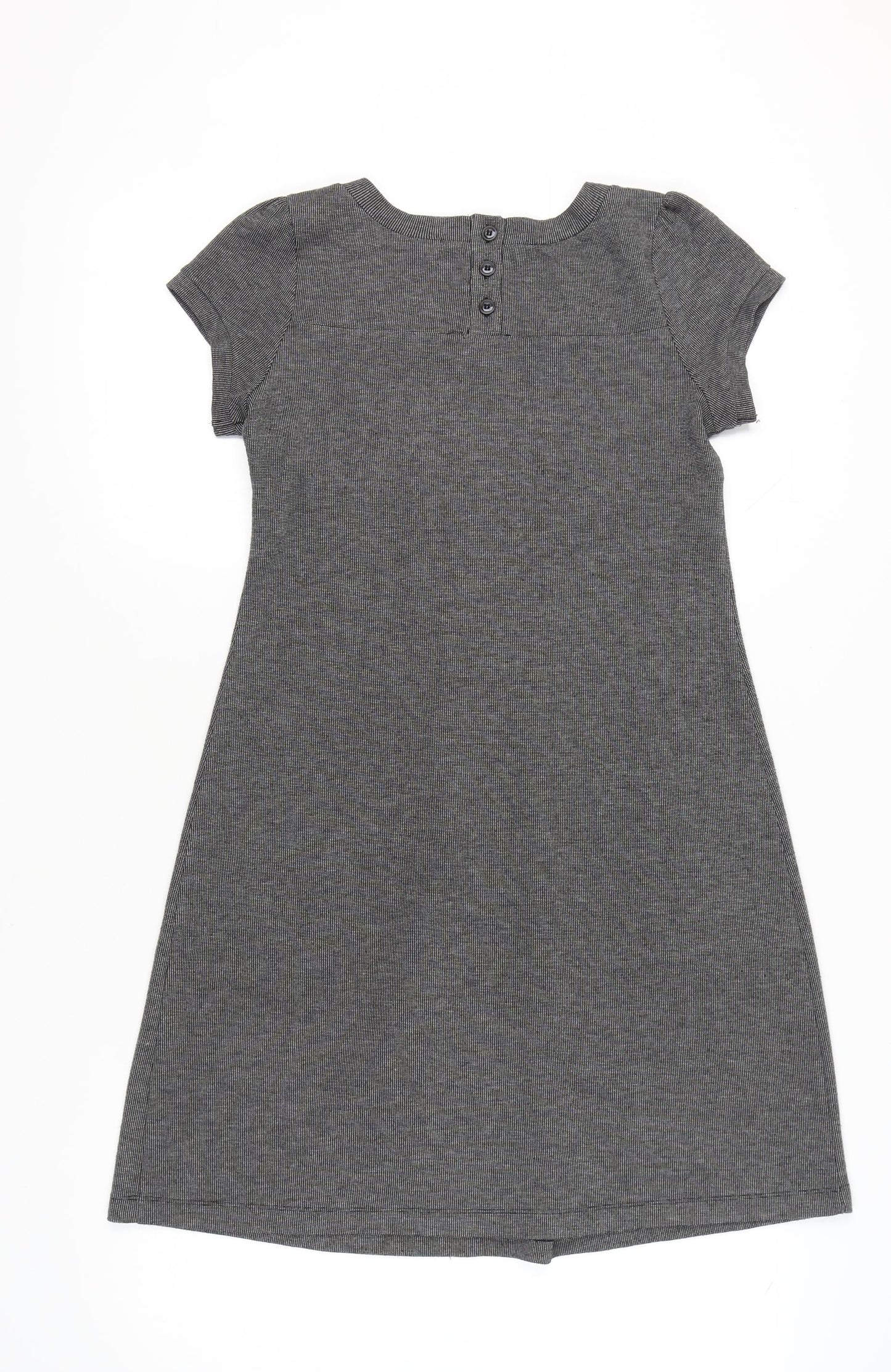 En Focus Studio Women’s Grey A-Line Knee Length Dress Size 8