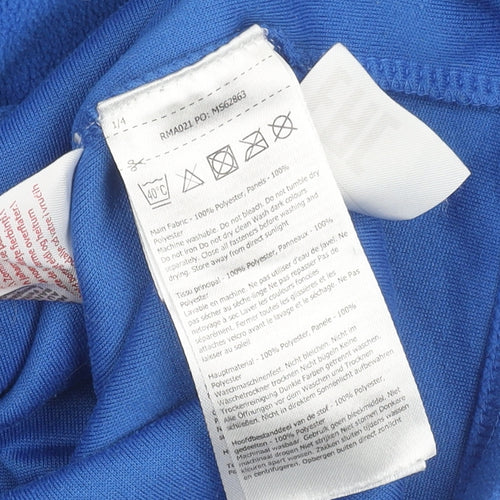 Regatta Mens Blue Fleece Sweatshirt XL Pullover 1/4 Zip Outdoor