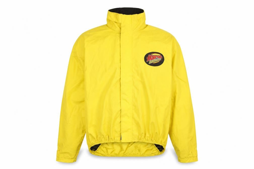 Isla 2000 Men's Yellow Nylon Windbreaker Jacket L Retro Sports