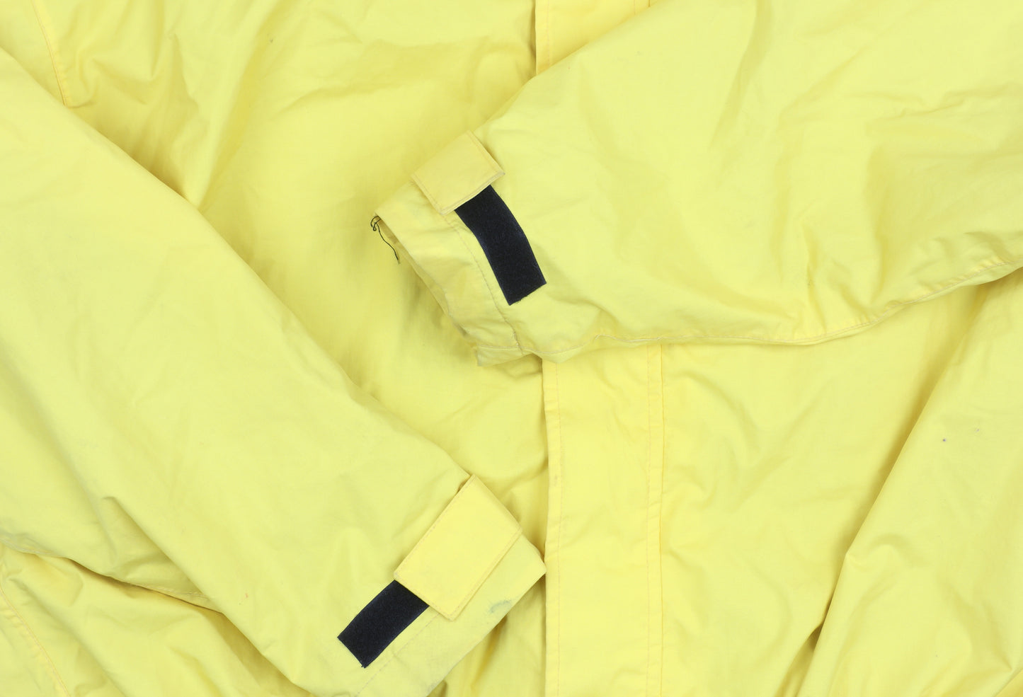 Isla 2000 Men's Yellow Nylon Windbreaker Jacket L Retro Sports
