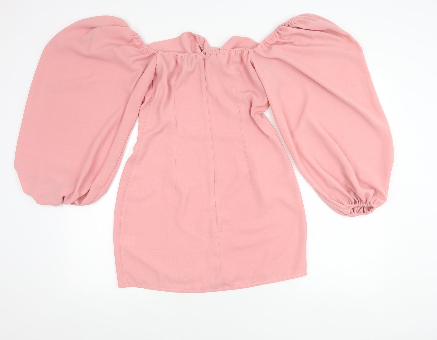 In The Style Women’s Pink Size 10 Bodycon Off Shoulder Dress