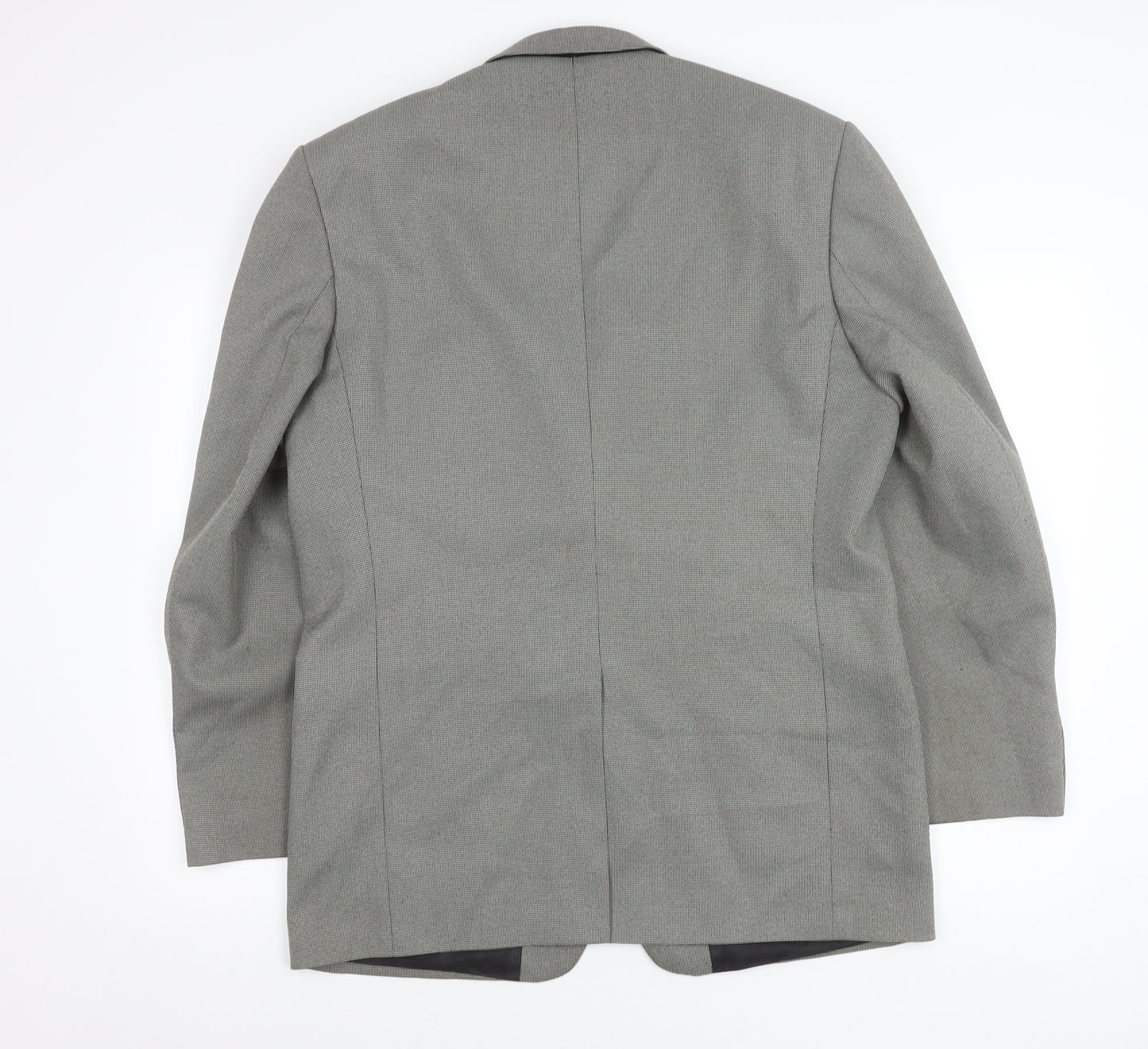 Simon Taylor Men's Grey Blazer Jacket 40 Chest Wool Blend Formal