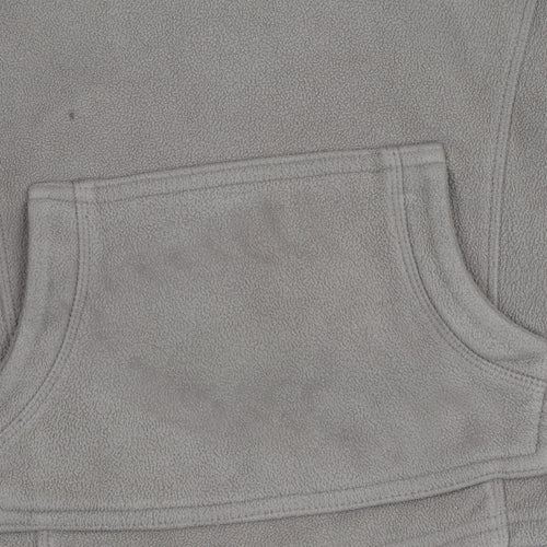 Marks and Spencer Womens Brown Fleece Henley Sweatshirt Size 12