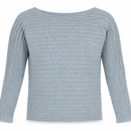 Jigsaw Womens Grey Boat Neck Knit Jumper Size S Long Sleeve