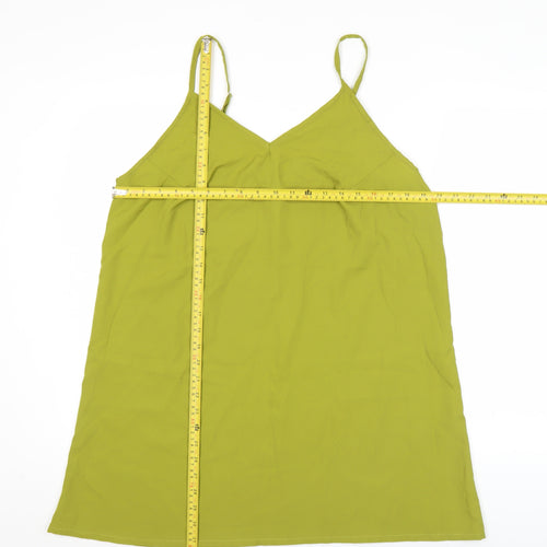 Soup by Sougat Paul Womens Green XL Camisole Tank Top