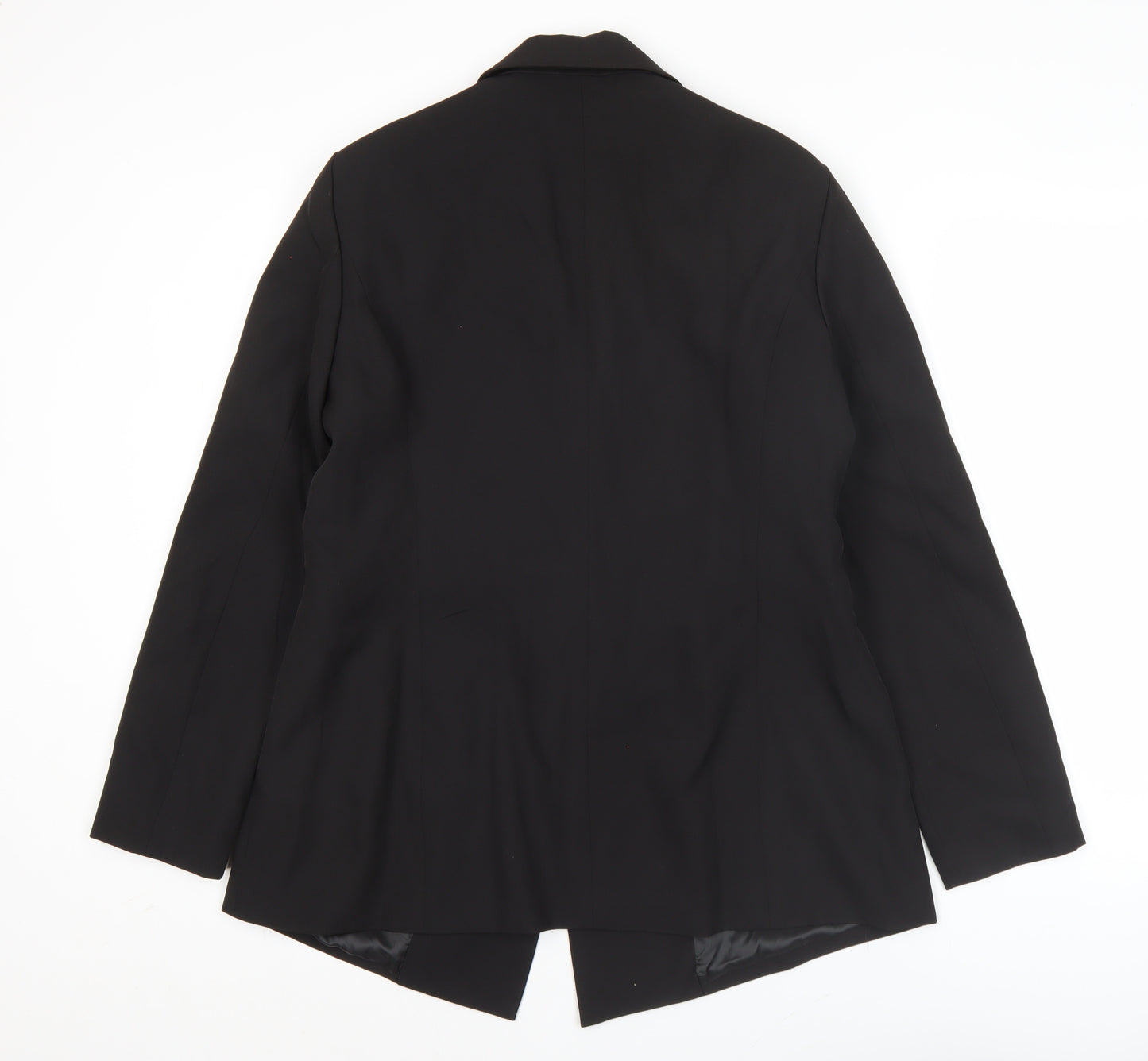 Boohoo Womens Black Size 12 Blazer Jacket Tailored Workwear