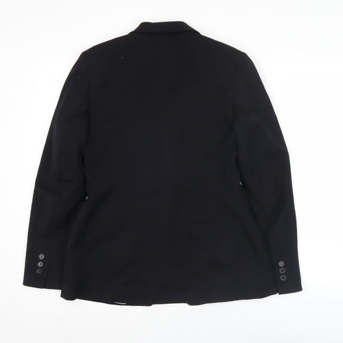 Marks and Spencer Women Black Size 10 Blazer Jacket Workwear