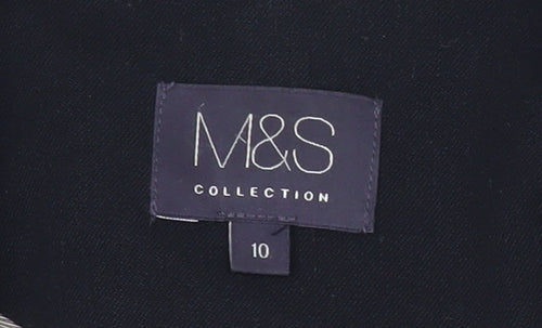 Marks and Spencer Women Black Size 10 Blazer Jacket Workwear