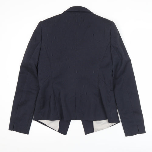 Next Women’s Blue Tailored Blazer Size 12 Slim Fit Jacket