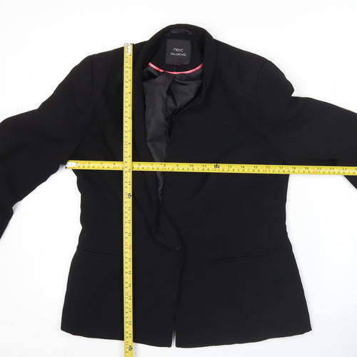 Next Women’s Black Blazer UK 10 Tailored Single Breasted