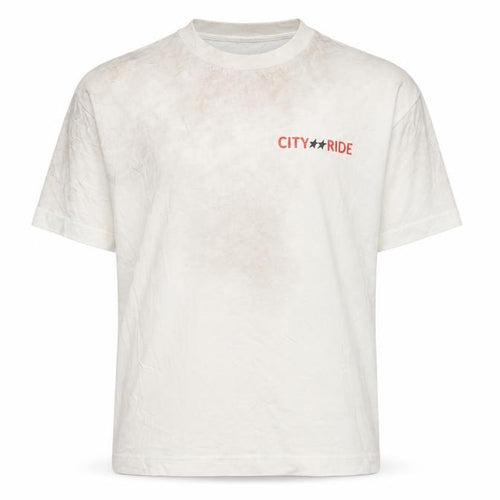 ProJeva Men's White Medium City Ride Rodeo Graphic T-Shirt