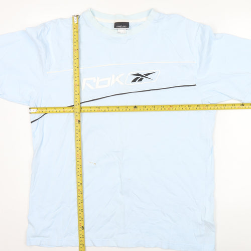 Reebok Men’s Blue Short Sleeve Sports T-Shirt Size L