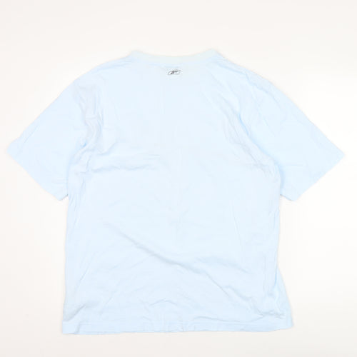 Reebok Men’s Blue Short Sleeve Sports T-Shirt Size L
