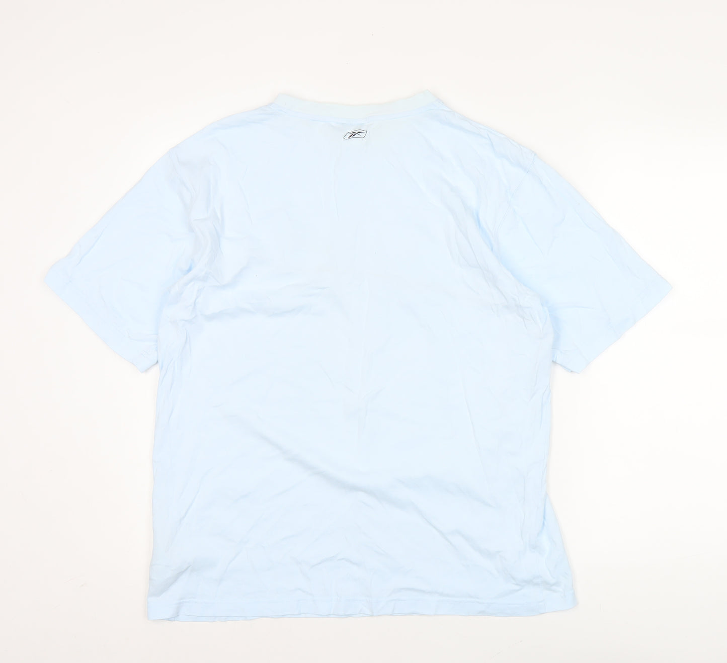 Reebok Men’s Blue Short Sleeve Sports T-Shirt Size L