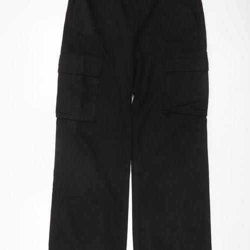 Dr Denim Men’s Black Cargo Trousers 28W 32L Cotton Utility