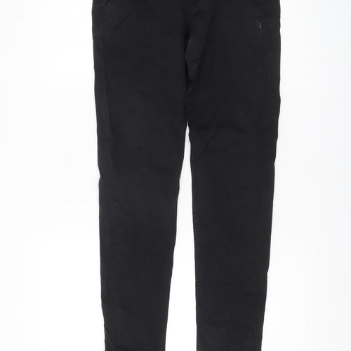 Zara Women Black Skinny Jeans Z1975 Denim Size 8 Slim Fit