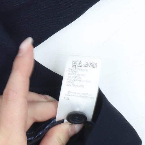 Marks and Spencer Women’s Dark Navy Pencil Skirt UK 12