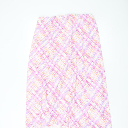 Cotswold Collections Womens Multicoloured Plaid A-Line Skirt M