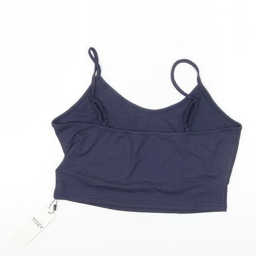 YOZY Women’s Blue Size 16 Camisole Tank Top Spaghetti Strap