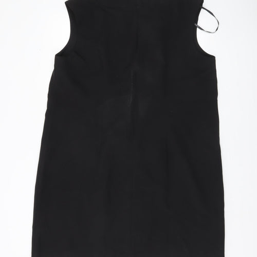 Eloquii Women’s Black Sheath Dress Size 16 V-Neck Sleeveless