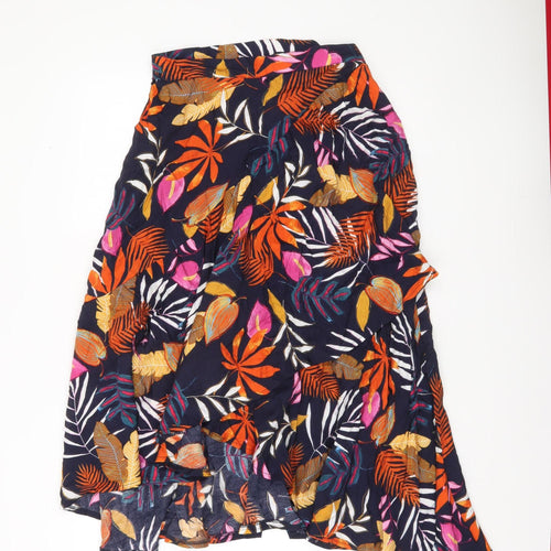 Cerulean Collection Women’s Multicoloured L Floral Midi Skirt