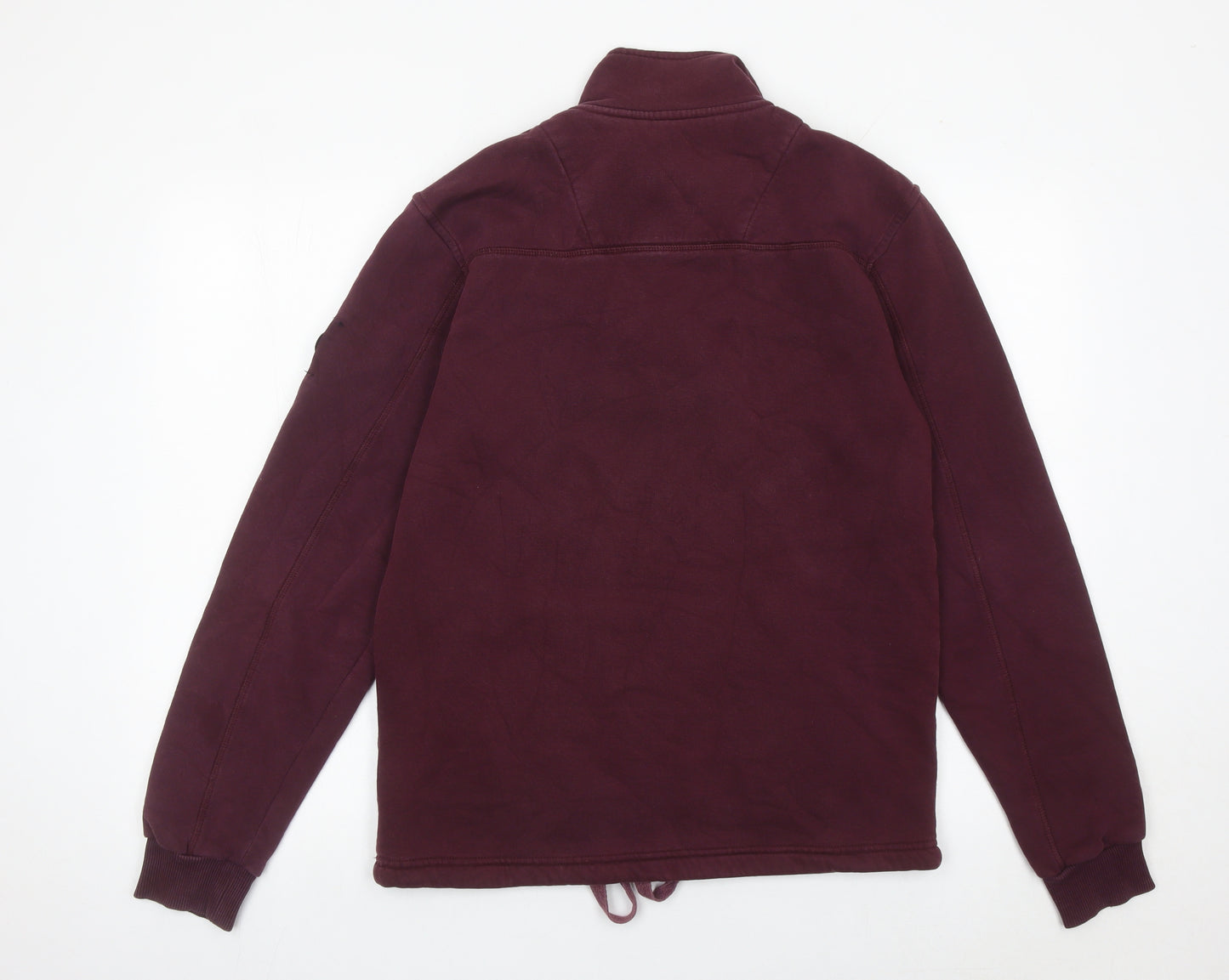 Marshall Artist Men’s Purple 1/4 Zip Sweatshirt Small Regular Fit