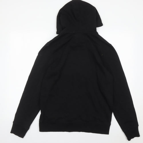 O'Neill Men's Black Pullover Hoodie Small Graphic Logo Outdoor